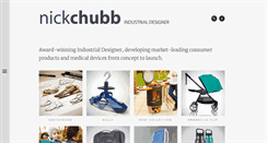 Desktop Screenshot of nickchubbdesign.com